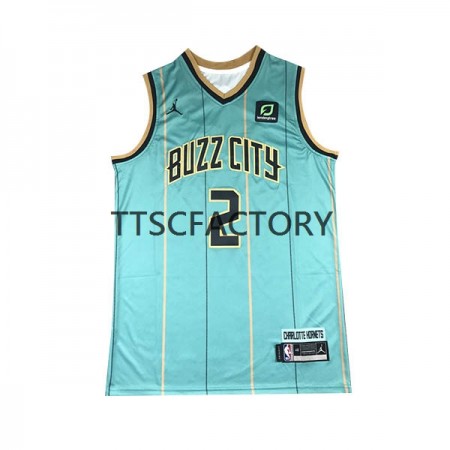 Dres Charlotte Hornets James Bouknight 2 Jordan 2022-23 City Edition Green Swingman - Muške